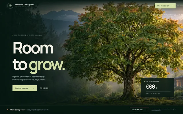 Open the Tree Experts 3D demo